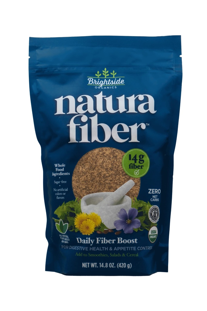 All- Natural Organic Fiber Powder Supplement, Plant- baserede hele fødevarer ingredienser, ingen kunstige farver eller flavors