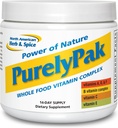 NORTH AMERICAN HERB & SPICE Purely Pak - Whole Food Vitamin Supplement Plan - Vitamin A, B Complex, C, D, E & Omega 3-6-9 - Easily Absorbable - Non-GMO - 14-Day Supply