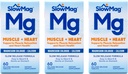 Slow Mag Magnesiumchlorid og calcium, 60 tabletter hver (værdipakke med 3)