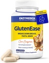 Enzymedica GlutenEase, Avancerede fordøjelsesenzymer for kvinder og mænd, Fast- Fungerende formel for bloating Relief & fordøjelsessundhed, Hjælper Break Down Gluten & Casein, 120 Kapsler FFP