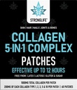 Collagen Complex Patches - Type 1, 2, 3, 5 Yep 124; 60 Transdermal Patches til hud, hår, negle, og fælles sundhed