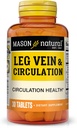 MASON NATURAL Ben Vein & Circulation, med C-vitamin, calcium, & grøn te til daglig cirkulation support, 30 tabletter