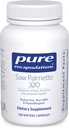 Ren indkapsling Saw Palmetto 320 - Fedtsyrer & andre vigtige næringsstoffer til støtte for Metabolisme & Urinary Funktion - med Saw Palmetto Extract - 120 Softgel kapsler