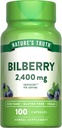 Nature 's Truth Bilberry Uddrag Kapsler 124; 2400mg