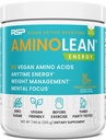 RSP Vegan AminoLean - All- in- One Natural Pre Workout, Amino Energy, Vægtstyring med BCAA, Komplet Vegan Preworkout Powder, Ananas Kokokos