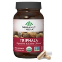 ORGANISK INDIA Triphala kapsler Organic - Herbal supplement med Amla, Bibhitaki, Haritaki, fordøjelse & kolon support, immunsystem support, adaptogen, Vegan, USDA Certified Organic - 90 kapsler