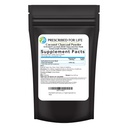 Udskrevet for liv Aktiveret Charcoal Powder, kokos Shell Charcoal Ultra Fine Husk Food Grade Powder (8 oz)