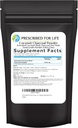 Udskrevet for liv Aktiveret Charcoal Powder, kokos Shell Charcoal Ultra Fine Husk Food Grade Powder (8 oz)
