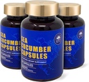 Sea Cucumber, Wild Caught Capsules Sea Cucumber, Natural Extract Supplement, Super Natural Antioxidant, Immune Builder, Cartilage Protection - 90 Capsules, 500mg/Bottle - Three Bottles