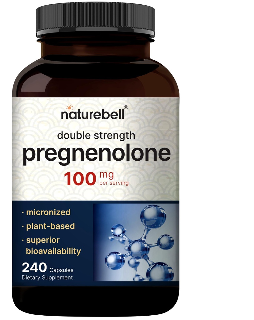 Gracienolon 100mg, 240 Kapsler; 124; 99% Renhed, Mikroniseret Grade for Højere Absorption, Plant baseret - Natural Precursor, Brain, & immunforsvar supplement - Non- GMO, Soy Free