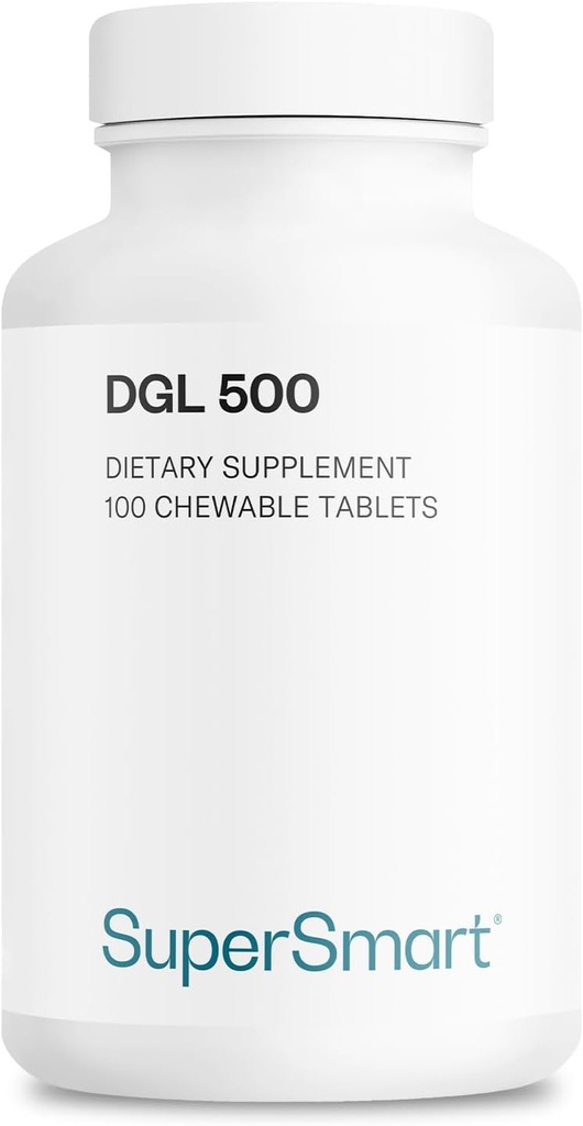 SUPERSMART - DGL 3000 mg per dag - Gut Health - Extract of Liquorice Root for Gastrointestinal Health