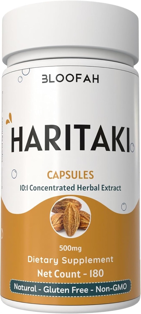 Haritaki Fruit Capsules 500 mg