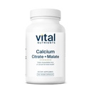 Vital Nutrients Calcium Citrate and Malate Complex 150mg Dex124; Vegan Supplement Dex124; Support Bone Strength, Muscular and Cardivaskulære Health * Dex124; Gluten, Dairy and Soy Free Dex124; 100 Kapsler