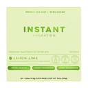 Instant Hydration Electrolytes Powder Packets - Lemon Lime Drink Mix - Zero Sugar - Keto, Vegan, Gluten- Free, Non- GMO - Boost Recovery, Brain Health, Muscle & Tissue Support - 30 sticks