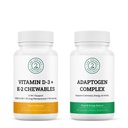 Adaptogen kompleks & D3- vitamin + K2 Chewables bundle