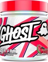 GHOST Burn Weight Management Powder, Guava Berry (60 Servering) - Metabolisme og energi Support til mænd og kvinder - Naturlig Koffein, L-Carnitin & L-Tyrosine - Gluten, Soy & Sugar- Free, Vegan