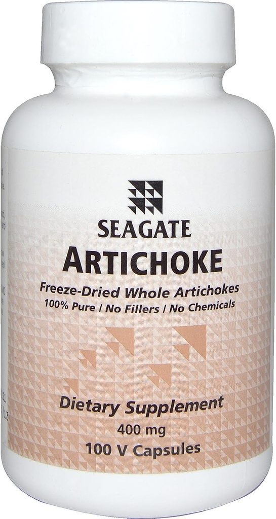 Seagate Products Artichoke 400 mg 100 Capsules 2 Pack