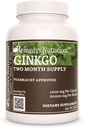 Remedy 's ernæring Ginkgo Biloba Buddha 124; 1.000 mg, 60 Vegan Kapsler Herbal Kosttilskud