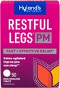 Hyland 's Restful Legs PM, Nighttime Formel, Calms Agited Legs så du kan sove, 50 Quick Opløsning Tablets (Pack of 3)
