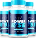 (3 Pack) Power Rise for mænd, Official PowerRise for mænd piller, Alle naturlige mandlige støtte til spidsydelse og samlet sundhed, Premium Power Riser En Capsulas Pastillas anmeldelse (180 kapsler)