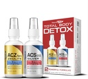 Results RNA – Total Body Detox Extra Strength System – ACS 200 Silver & ACZ Nano Zeolite help to Detoxify & Boost Immunity (4 oz - 60 day)