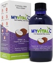 MyVitalC Organic MCT Oil Coconut Derived - Pure ESS60 Antioxidant Supplement - til Anti- Aging, Oxidering, Longevity, Sleep, Mere energi - 120ML
