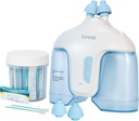Nasal kunstvanding System med 50 saltpakninger (blå), Sinus Rinse Machine, Næse Cleaner til Sinus Voksen, Næse Washer Nasal Rinsing Sinus Relief Machine