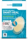 Care Science Smart Heal Hydrocolloid Gel Bandages for Heels, 1,3 in x 2.1 in, 16 Count