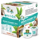SOLO Brain Power Organic Green Tea Pods med MCT, Acai & Essentiel ernæring, Nootrop Brain Booster - Forbedrer hukommelse & fokus kompatibel med 2.0 K- Cup Keurig Brewers, 24 Ct