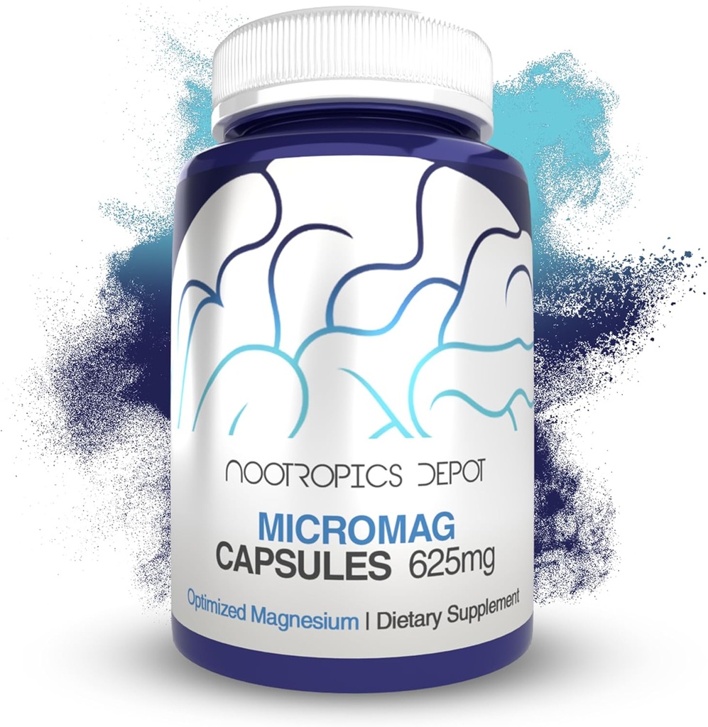 Nootropics Depot MicroMag Magnesium Kapsler