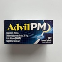 Advil PM 200 mg overtrukne kapsler 80 ea (pakning med 3)