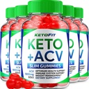 (5 Pack) Ketofit ACV Gummies Advanced 1000mg, KetoFit Keto + ACV Weight Management Gummies Apple Cider Vinegar Keto Fit Kosttilskud Ketofit Gummies Anmeldelser Vitamin B12 B6 (300 Gummies)