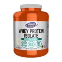 Now Foods Sports Nutrition, Whey Protein Isolate, 25 g med BCAA, Creamy Vanilla Powder, 5-pound