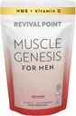 Muskel Genesis HMB og D3- vitamin supplement med klinisk undersøgt myHMB, Calcium og VIT C - 5000mg Per Serving - fremmer inddrivelse, Lean muskelmasse, og sund aldring hos mænd