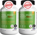Total Hjerne Boost - Hjerne Support Forbedre Hukommelse & Fokus klar Hjerne Fog & Boost kognitiv funktion 120 naturlige kapsler