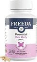 FREEDA Prenatal Vitamin - Kosher Prenatals - Prenatal Vitamin med jern, Prenatal Folinsyre, Cholin, D-vitamin - En daglig Pre Natal Multivitamin Support til Gravid & Lactating Kvinder (100)