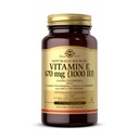 Solgar Vitamin E 670 mg (1000 IE) - 100 Vegan Softgels - Natural Antioxidant - Non- GMO, Gluten Free - 100 Servere