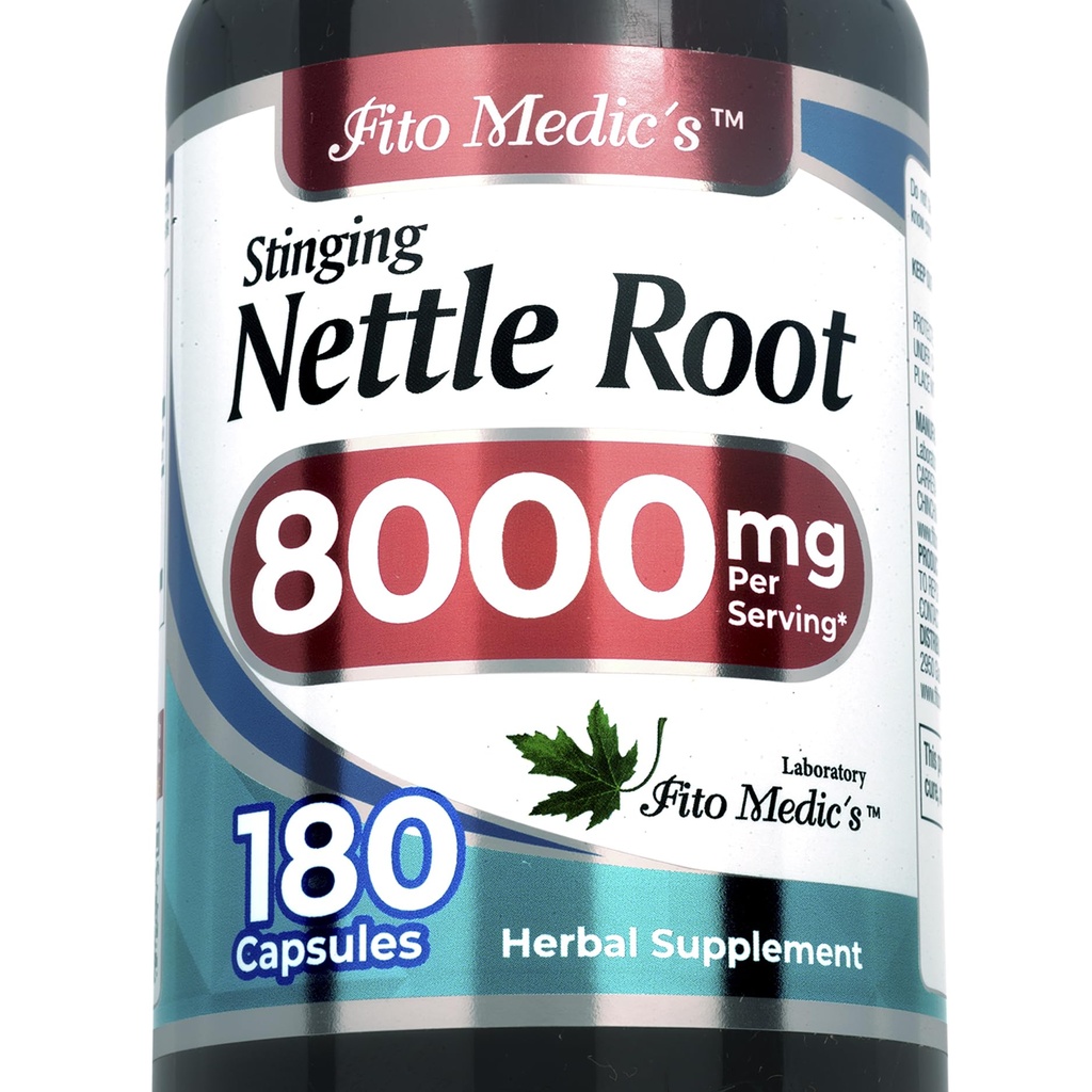 FITO MEDIC 'S Lab - Stikkende Nettle Root, 180 Kapsler - stikkende Nettle - Pure Extract, ortiga.