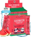 KEY NUTRIENSER Electrolytes Powder Packets - Forfriskende Watermelon 40 Pack Hydration Packets - Travel Hydration Powder - Ingen sukker, Ingen kalorier, Gluten Free - Made in USA