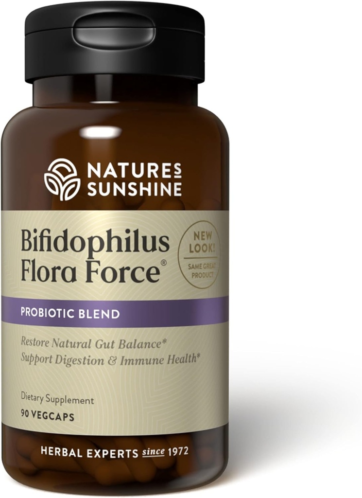 Naturens solskin Bifidofil Flora Force 90 Kapsler
