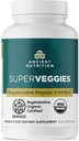 Ancient Nutrition Regenerative Organic Certified SuperVeggies Kapsler, Understøtter Gut og immunsystem Sundhed, Lavet med Probiotika, Kale, Broccoli, og Spinat, 60 Greve