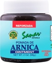 Sanar Naturals Arnica Dark Salve Relief, 2 oz - Hurtig handling for fælles, Tilbage, Neck, Knee, Hand, Foot og mere, Rejsestørrelse