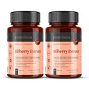 pureclinica Bilberry Extract 10,000mg x 360 Tablets (2 flasker) - 10 X flere Antocyanidin w / 5mg Black Pepper Extract