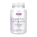 Now Foods Solutions, Vegansk hår, Hud & Nails, Nutritional Support med 5.000 mcg biotin, 90 Veg kapsler