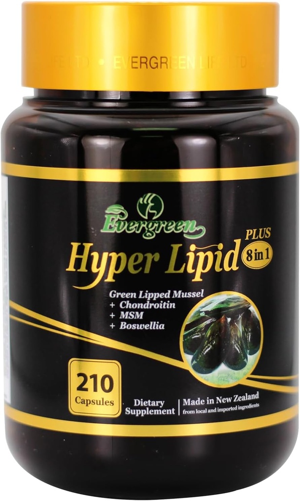 Hyper Lipid 9000 Plus 210 (180 + 30) Kapsel Evergreen New Zealand