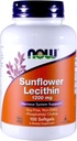 Nu fødevarer Sunflower Lecithin Non- GMO, 1200mg, 100 Sgels (2 Pack)