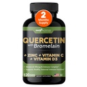 Gade Nutrition Quercetin med bromelain Vitamin C og Zink Vitamin D3