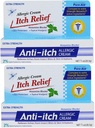Anti- Itch Allergisk Cream - 1oz (2 Pack)
