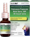 HealthA2Z Fluticasonpropionat Nasal spray, 24 timers allergilindring, 120 spray, 0, 54 fl oz