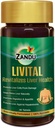 Zandu Livital Tablets, 100% Ayurvedic Ingredienser, Beskytter lever mod forskellige hepatotoksiner; Tilfreds i fede Lever; Forbedrer fordøjelse og Appetite & Aids i Lever Detox